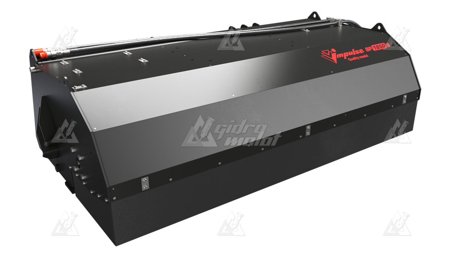 Щетка дорожная коммунальная Impulse SP1850B с бункером картинка 645949
