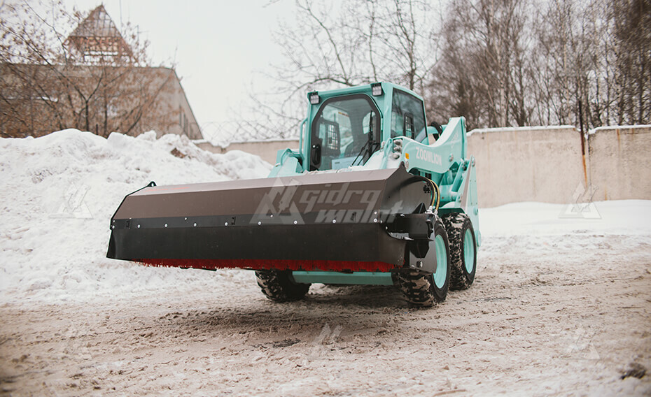 Щетка дорожная коммунальная Impulse SP1850B с бункером картинка 645954