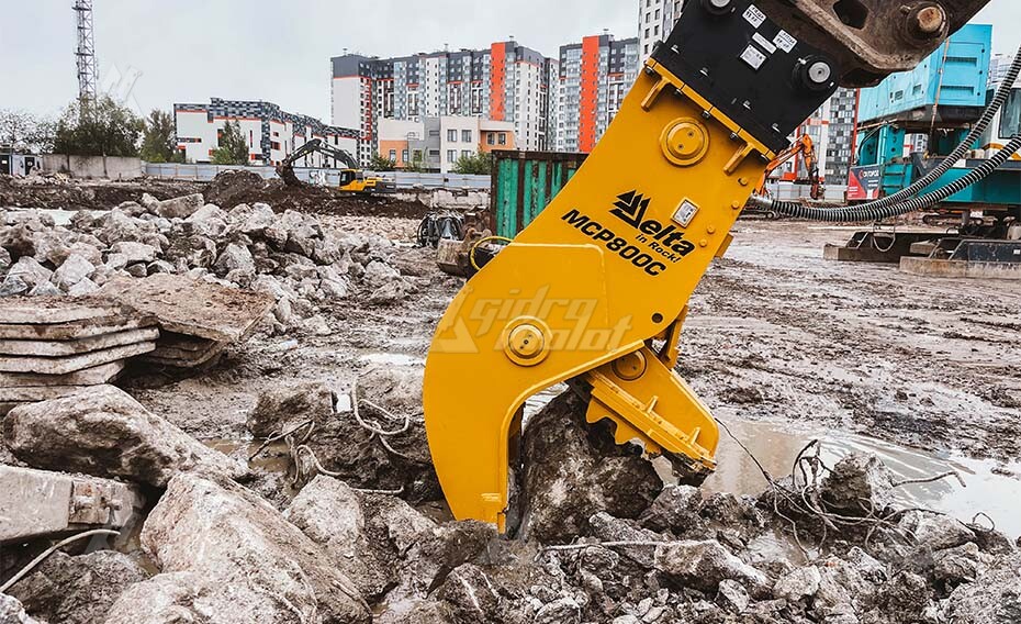 Гидроножницы для измельчения бетона Delta MCP800C без ротатора картинка 646754
