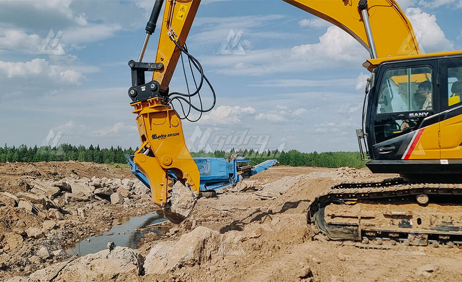 Гидроножницы для измельчения бетона Delta RP30 с ротатором картинка 646604