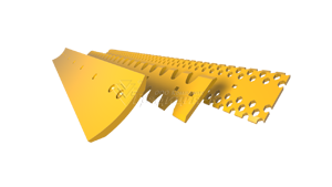Режущая кромка Komatsu 232-70-12143